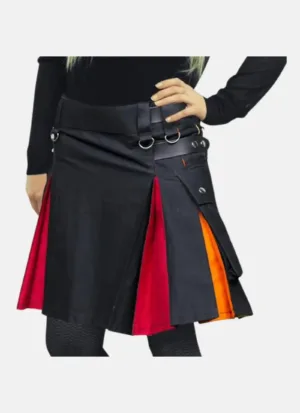 Rainbow Utility Kilt For Women