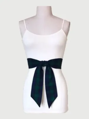 Tartan Mini Sash For Women